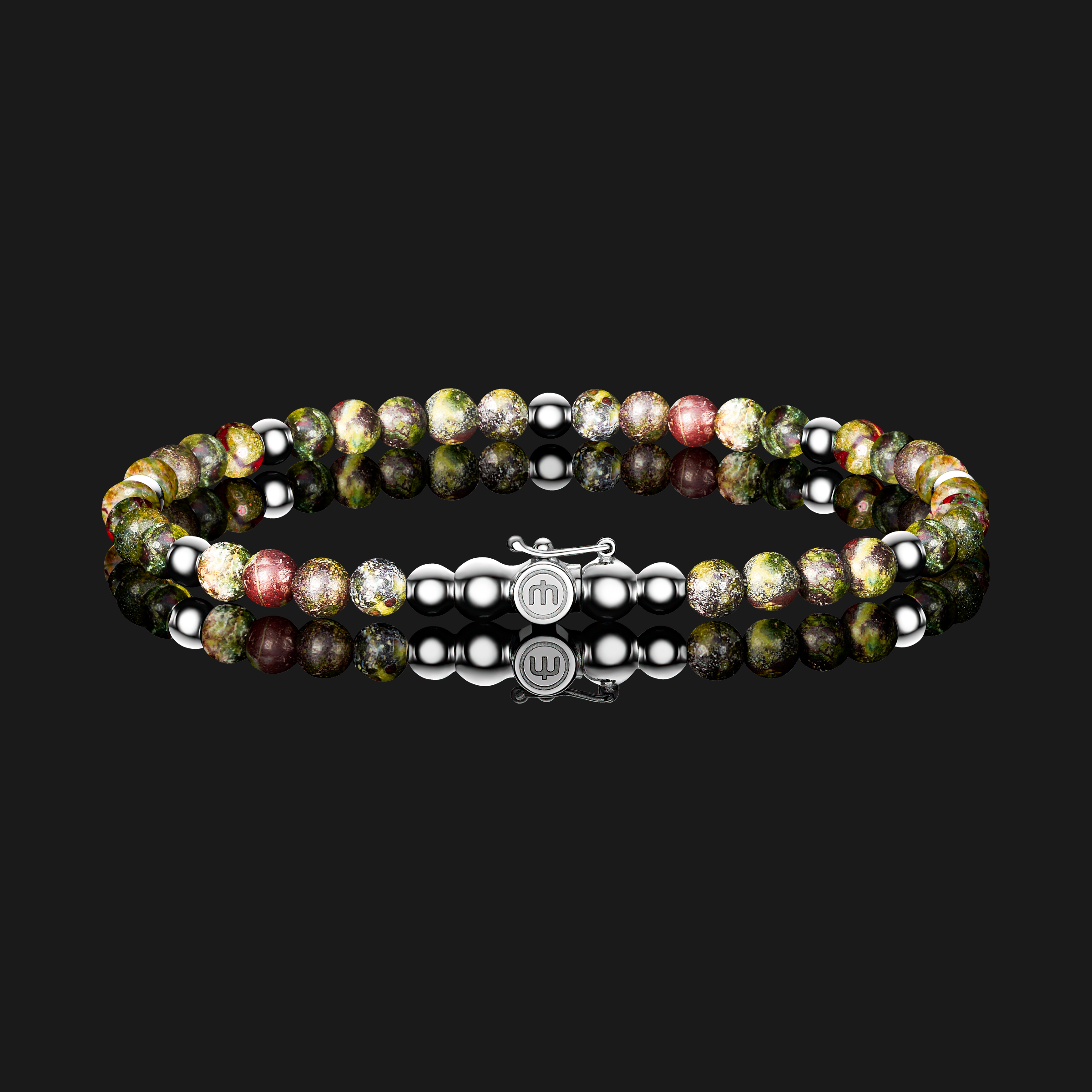 Dragon Blood Jasper - 4mm