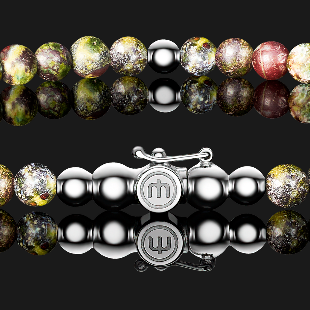 Dragon Blood Jasper - 4mm