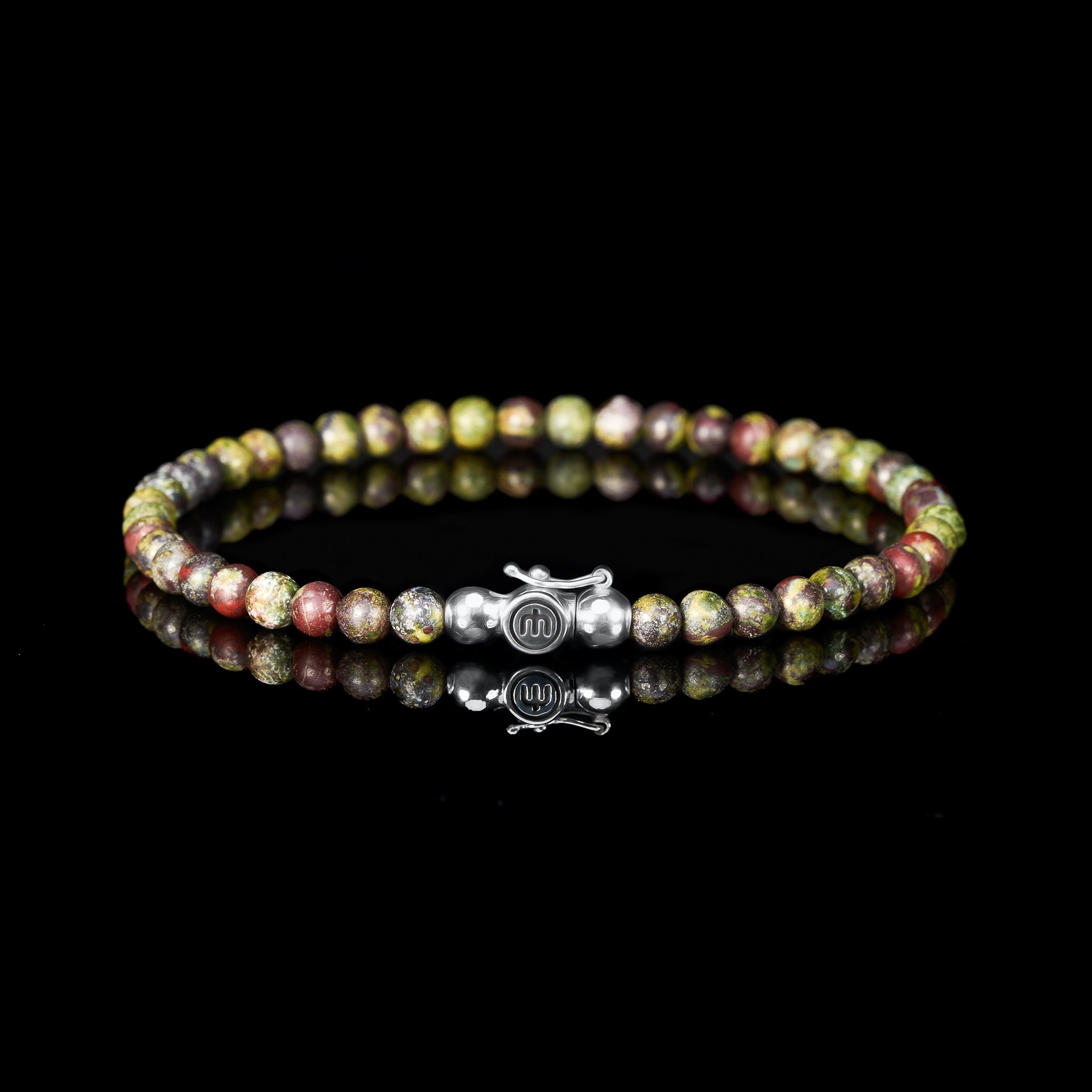 Dragon Blood Jasper - 4mm