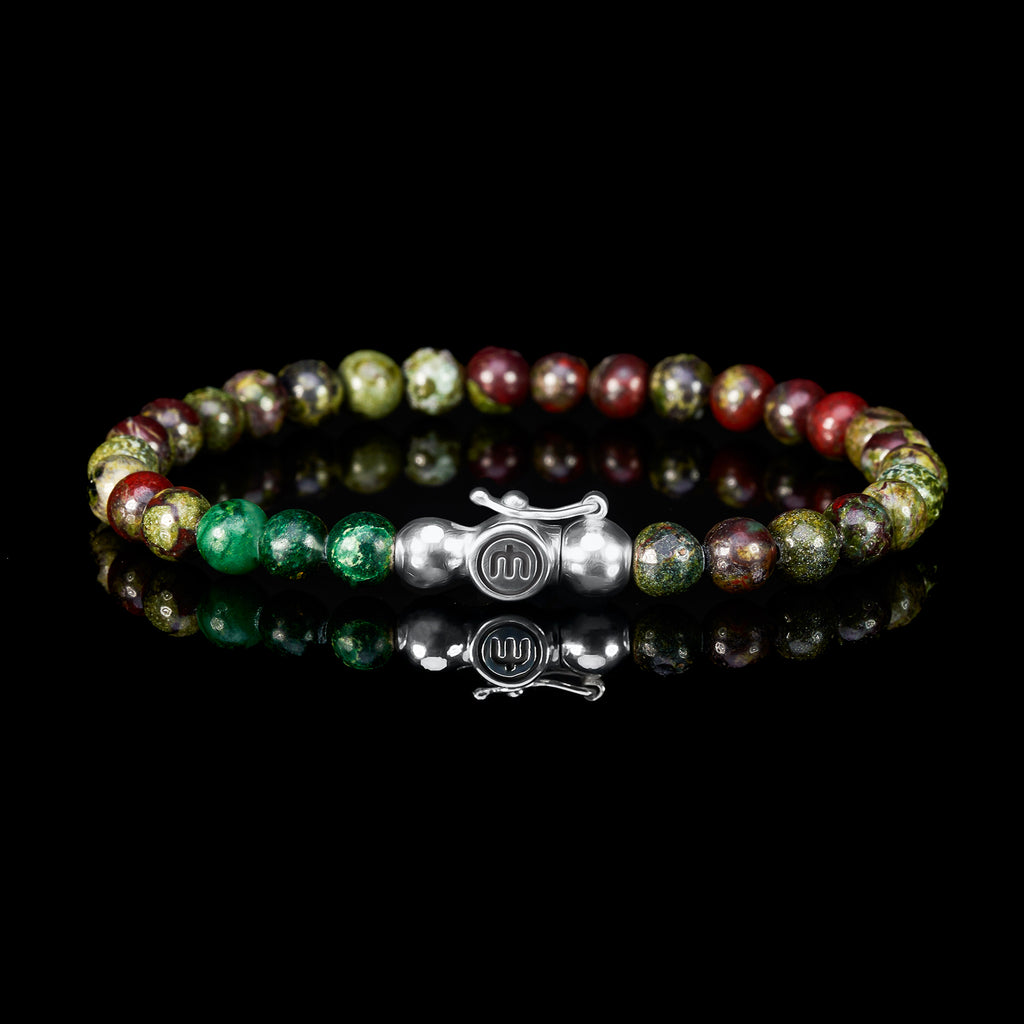 Dragon Blood Jasper - 6mm