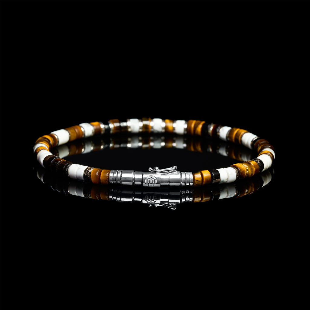 ACE - Tiger Eye & Howlite Mix