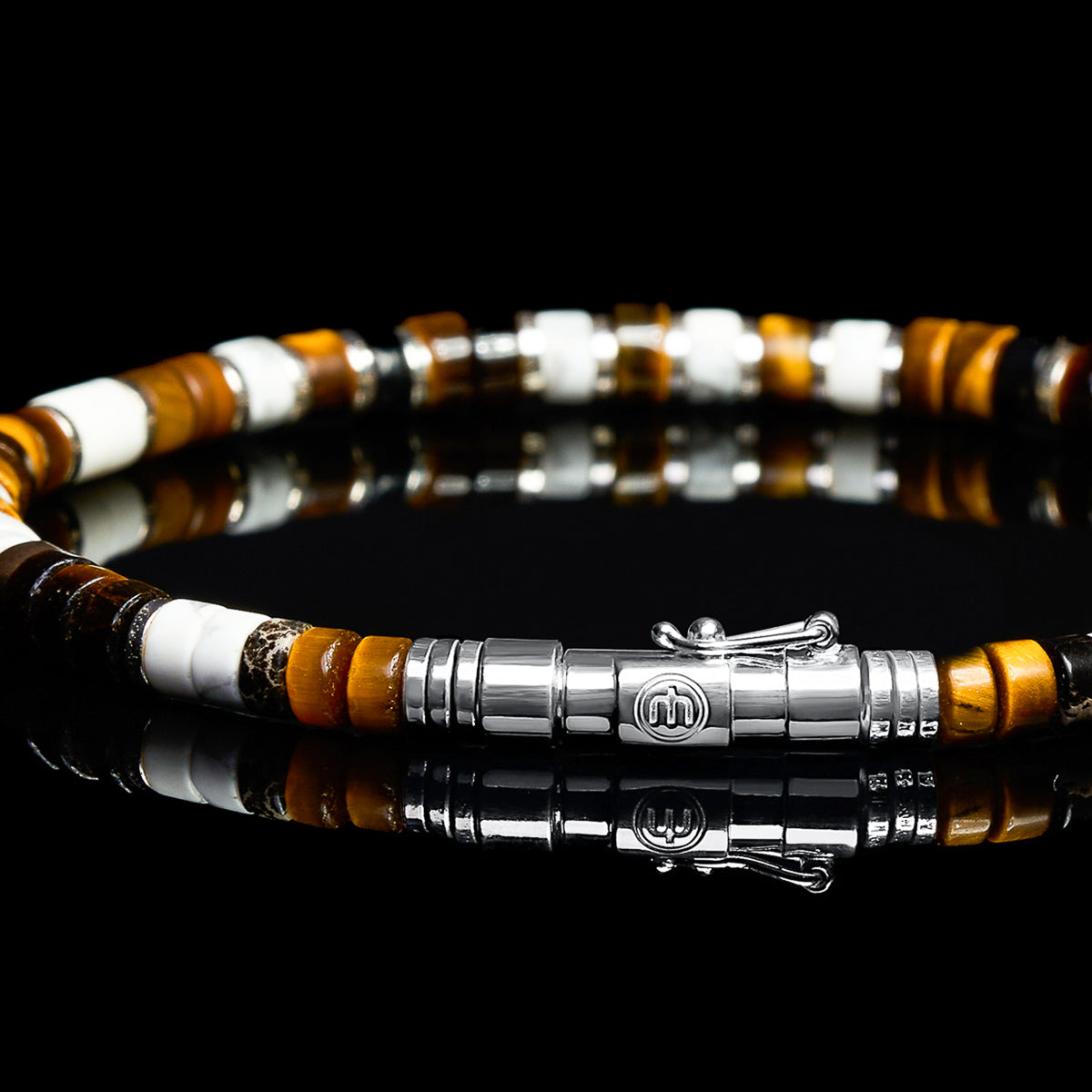 ACE - Tiger Eye & Howlite Mix