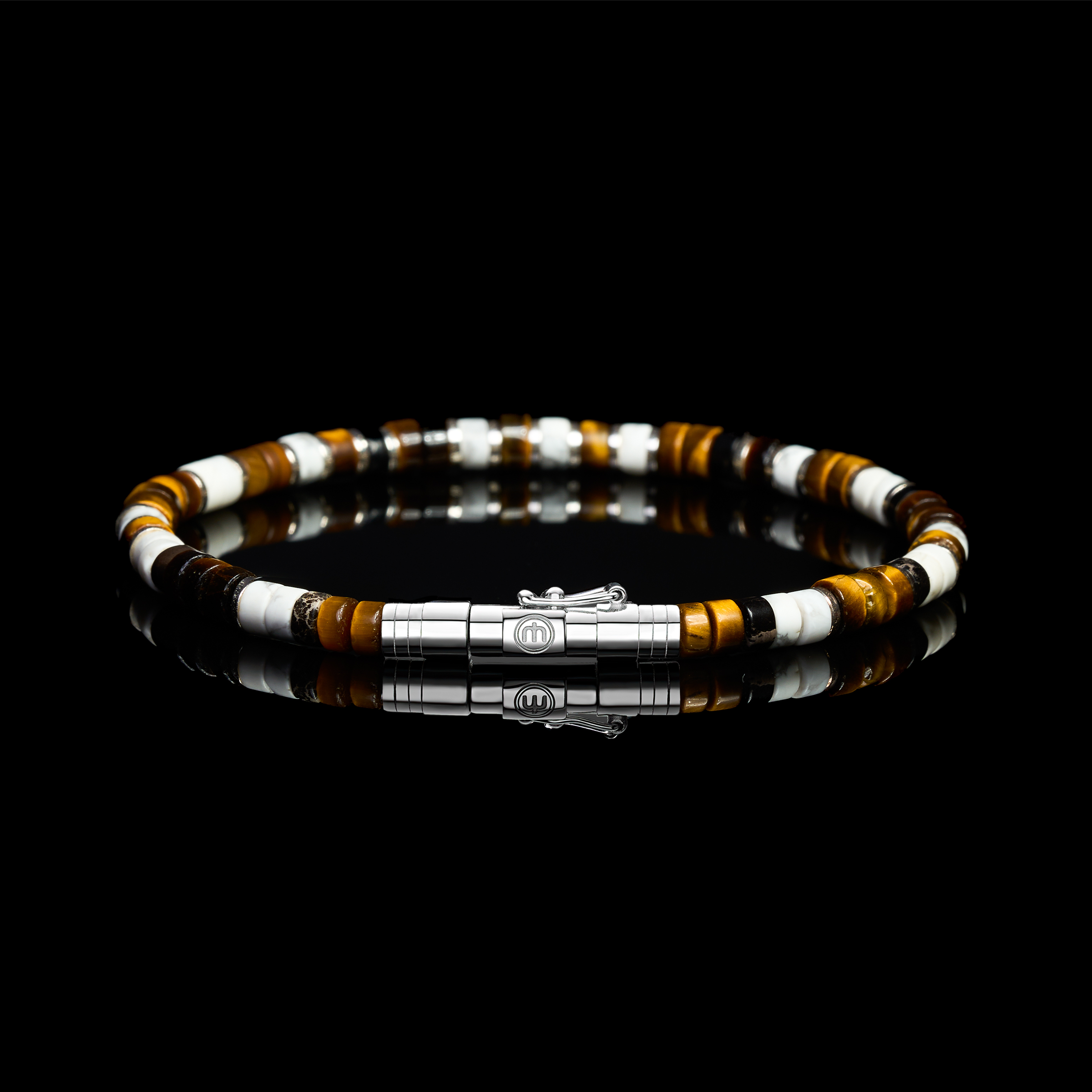 ACE - Tiger Eye & Howlite Mix